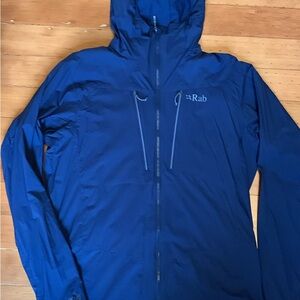 Men's RAB Vapor-Rise Alpine Light Navy Jacket